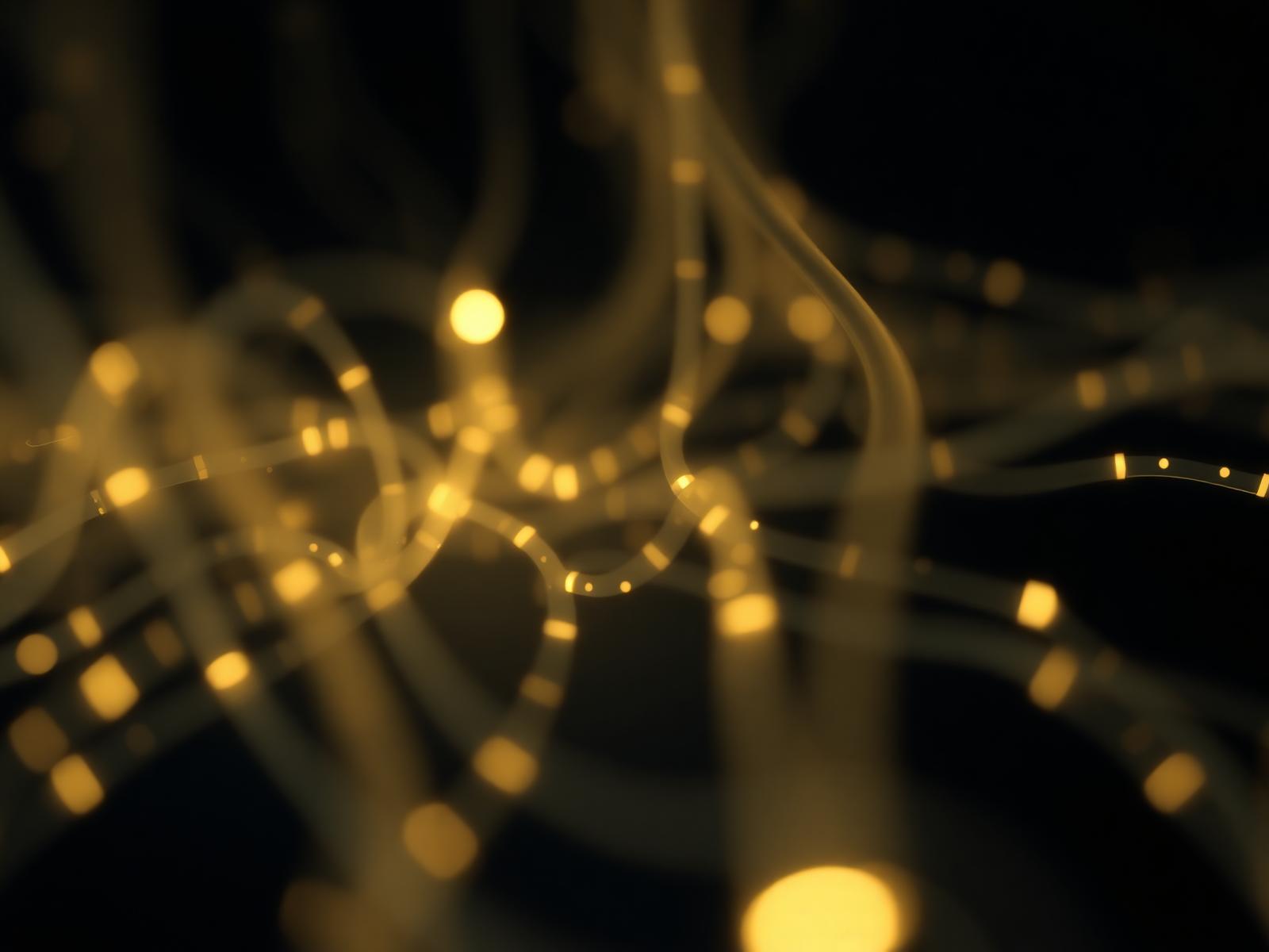 Flowing data — fibre-optic abstraction